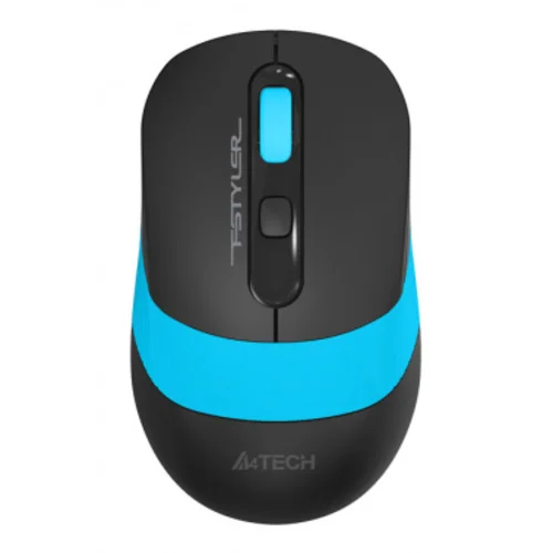 Мышь A4Tech Fstyler FG10S черный/синий оптическая (2000dpi) silent беспроводная USB для ноутбука (4but)